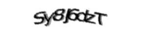 Security check image, please type the characters shown